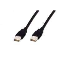 ASSMANN Kabel połączeniowy USB 2.0 HighSpeed Typ USB A|USB A M|M czarny 3m