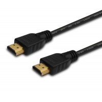 Elmak SAVIO CL36 Kabel HDMI złoty v1.4 3D, 4Kx2K, 0.5m