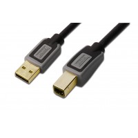 Digitus Premium USB 2.0, Typ USB A|USB B, M|M, 1,8m