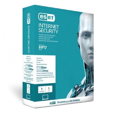 ESET Internet Security PL BOX 1Y EISN1Y1D