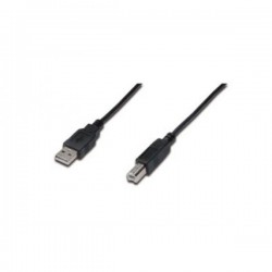 ASSMANN Kabel drukarkowy USB 2.0 A|M USB B |M, 1,0 m czarny