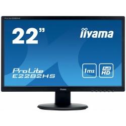 IIYAMA Monitor 22 E2282HSB1 1ms,HDMI,DVI,VGA,FLICKER