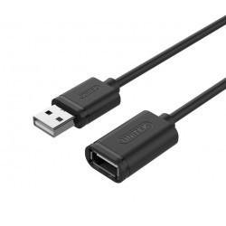 Unitek Kabel przedłużacz USB 2.0 AMAF, 1m, YC428GBK