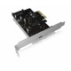 IcyBox IBPCI1901C32 Karta PCIe, TYPEC USB 3.2 (Gen 2x2)