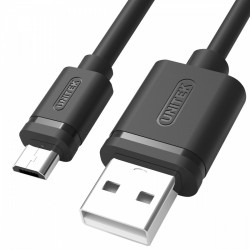 Unitek Kabel USB microUSB 2.0, 1,5M, M|M; YC434GBK