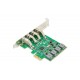 Digitus Karta rozszerzeń (Kontroler) USB 3.0 PCI Express 4xUSB 3.0 Low Profile Chipset VL805