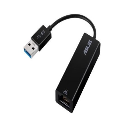 Asus Adapter USB 3.0 1000|100 LAN RJ45 czarny