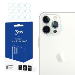 3MK Szkło Hybrydowe FlexiblegGlass Lens iPhone 12 Pro Max 6,7 na obiektyw aparatu 4szt
