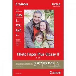 Canon Papier PP201 4x6 2311B053 10x15 5 sheets