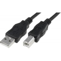 ASSMANN Kabel USB2,0 A m | B m dl.3,0m czarny