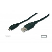 ASSMANN Kabel USB2.0 A|M mikro B|M 1,8m