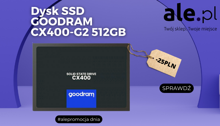 promocja dysk SSD Goodram