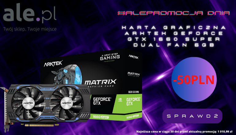 Arktek GeForce GTX 1660 SUPER Dual Fan 6GB