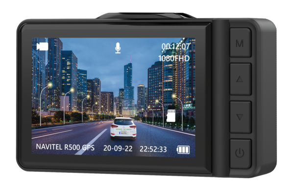 wideorejestrator NAVITEL R500 GPS włączony 1